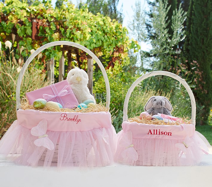 Butterfly Tulle Easter Basket Liners