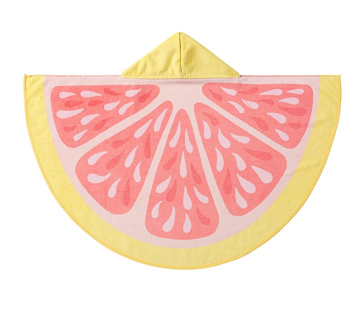 Pink Lemonade Baby Beach Hooded Towel