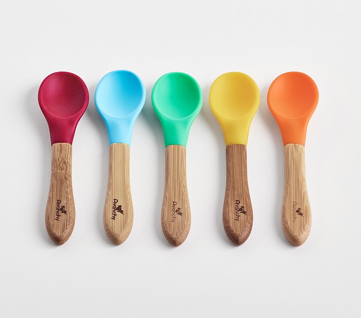 Avanchy Bamboo Spoons 6 Months+ (5 pack)