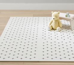 Expandable Foam Tile Play Mat, Criss Cross