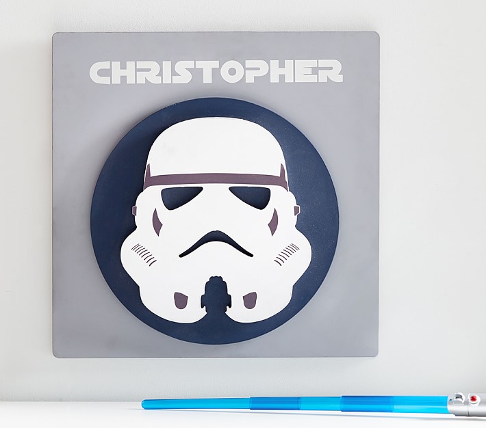 <em>Star Wars</em>&#8482; Storm Trooper&#8482; Personalized Plaque
