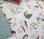 Flannel Peanuts&#174; Holiday Organic Sheet Set & Pillowcases