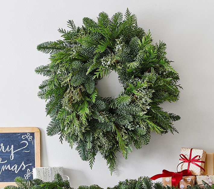 Live Greenery Wreath