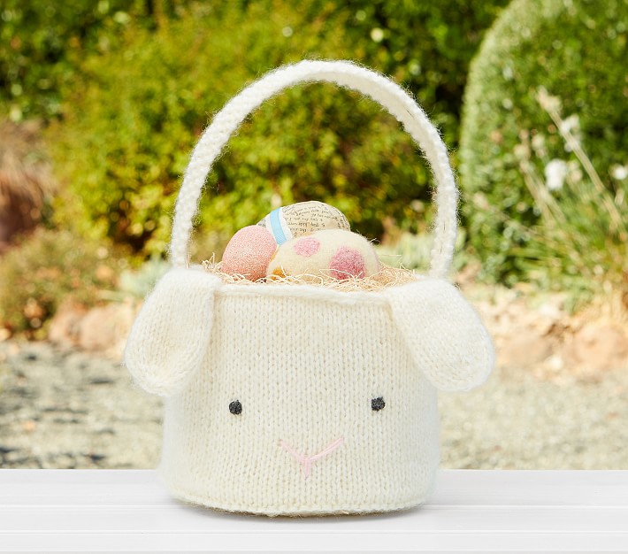 Baby's First Knit Easter Basket