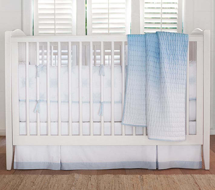 Coastal Tie-Dye Baby Bedding Set
