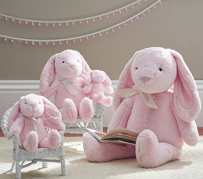 Pink Bunny Plush Collection