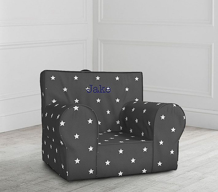 Kids Anywhere Chair&#174;, Gray Glow-in-the-Dark Slipcover Only