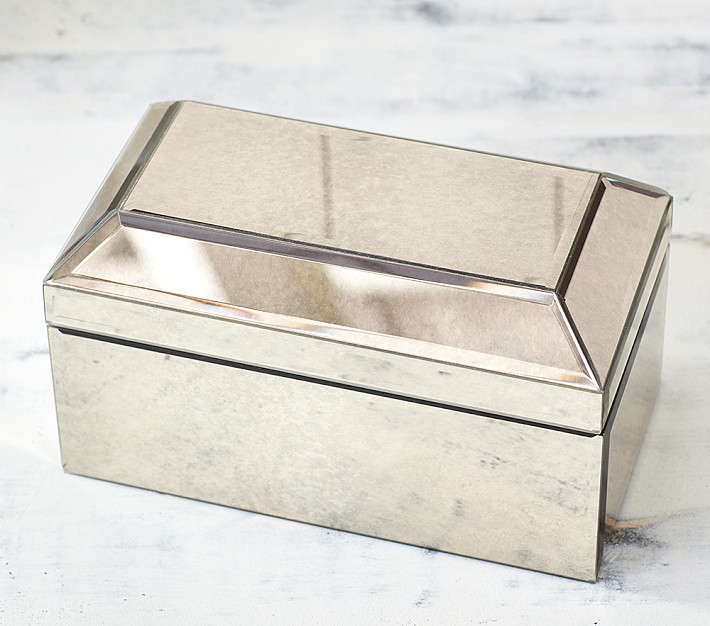 Monique Lhuillier Mirrored Jewelry Box