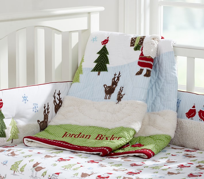 Winter Wonderland Nursery Bedding