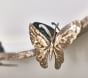 Monique Lhuillier Round Butterfly Mirror (31&quot;)