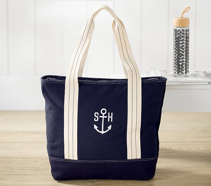 Navy Convertible Backpack Tote