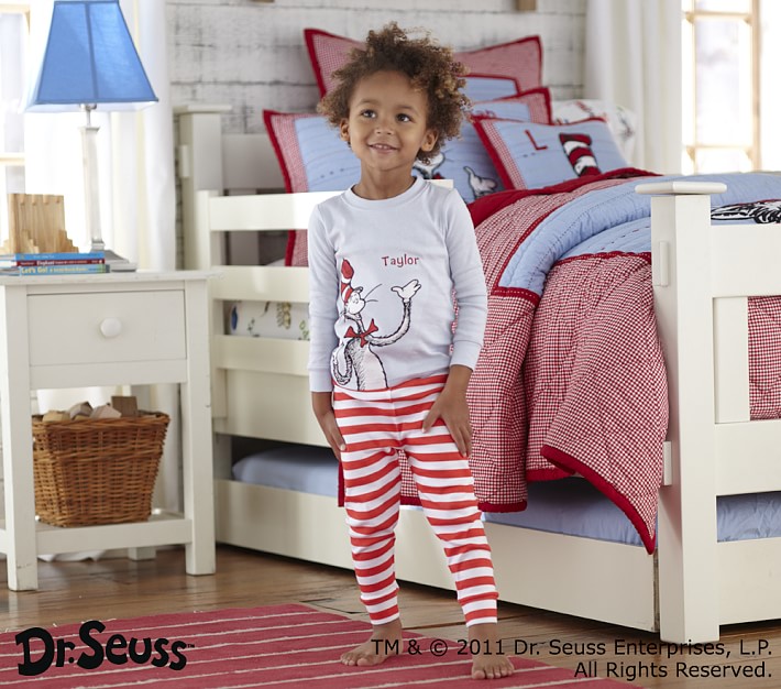 Dr. Seuss&#8482; Appliqu&#233; Pajama Set