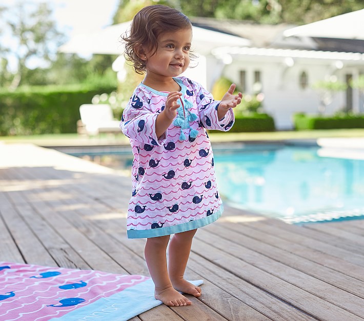Allover Whale Baby Tunic Spring18