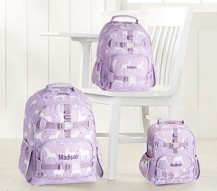 Mackenzie Lavender Unicorn Parade  Backpacks