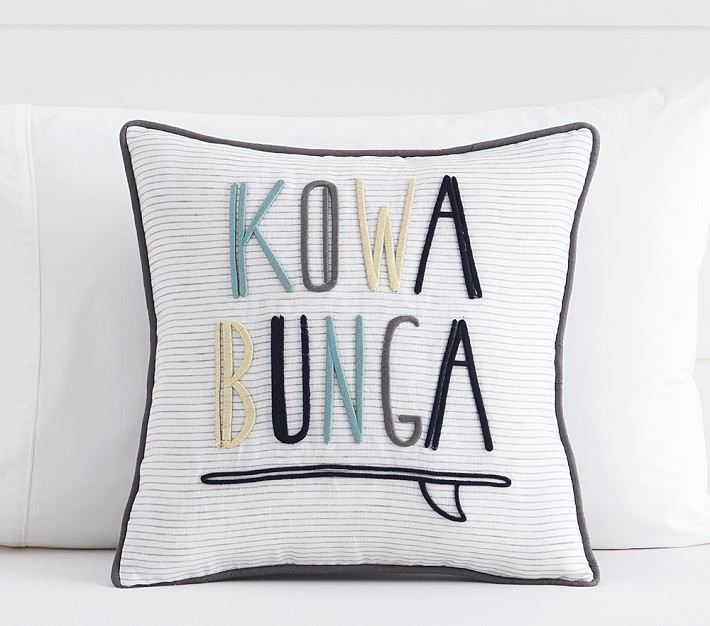Kowabunga Pillow
