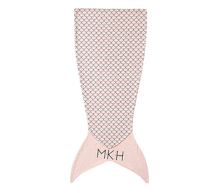 The Emily Meritt Mermaid Tail Kid Beach Towel