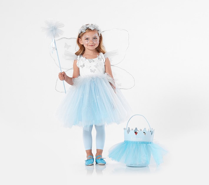 Toddler Light Up Blue Butterfly Magical Fairy Halloween Costume