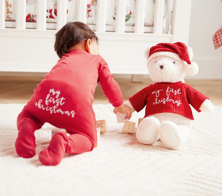 Baby's first sale christmas pajamas