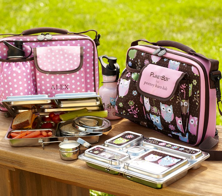 Dot and Owl Planet Lunch Boxes