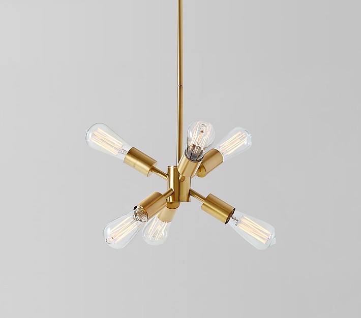west elm x pbk Small Mobile Chandelier