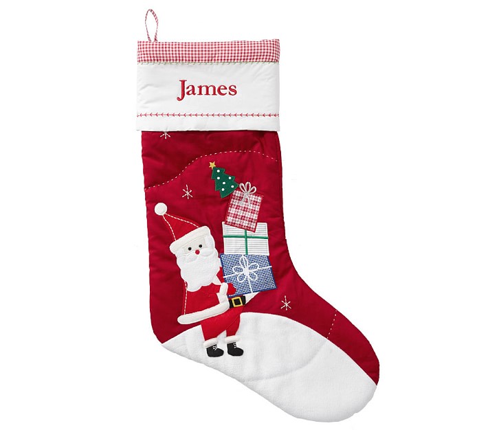 Jumbo Quilted Stocking