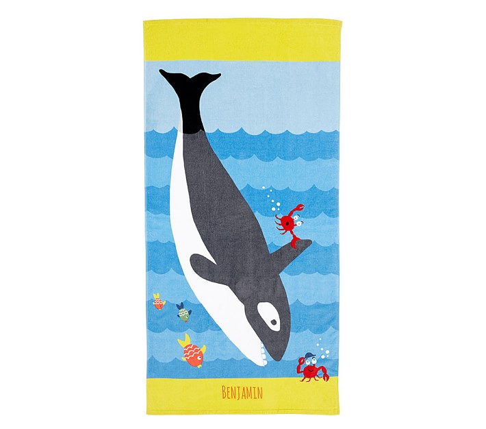 Orca Kid Beach Towel