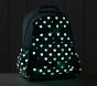 Mackenzie Aqua Multi Heart Glow-in-the-Dark Backpacks