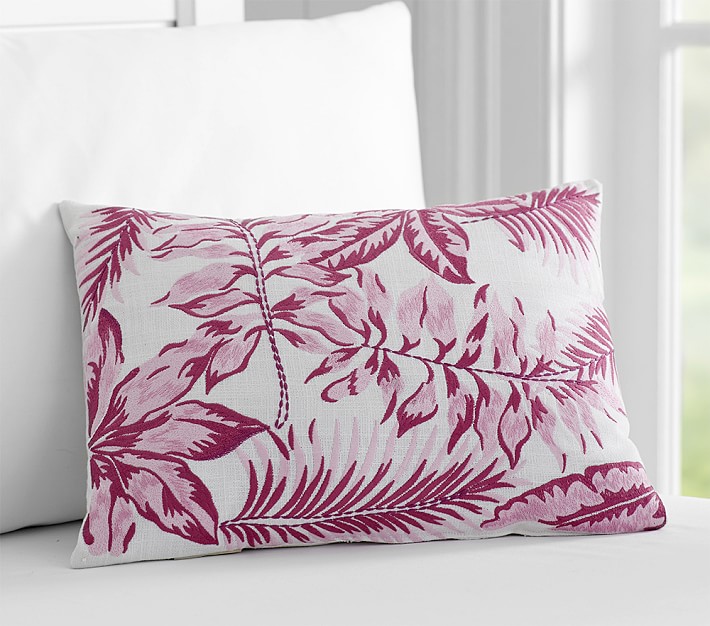 Nantucket Embroidered Palm Pillow