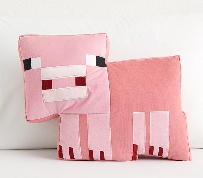Minecraft&#8482; Pig Pillow