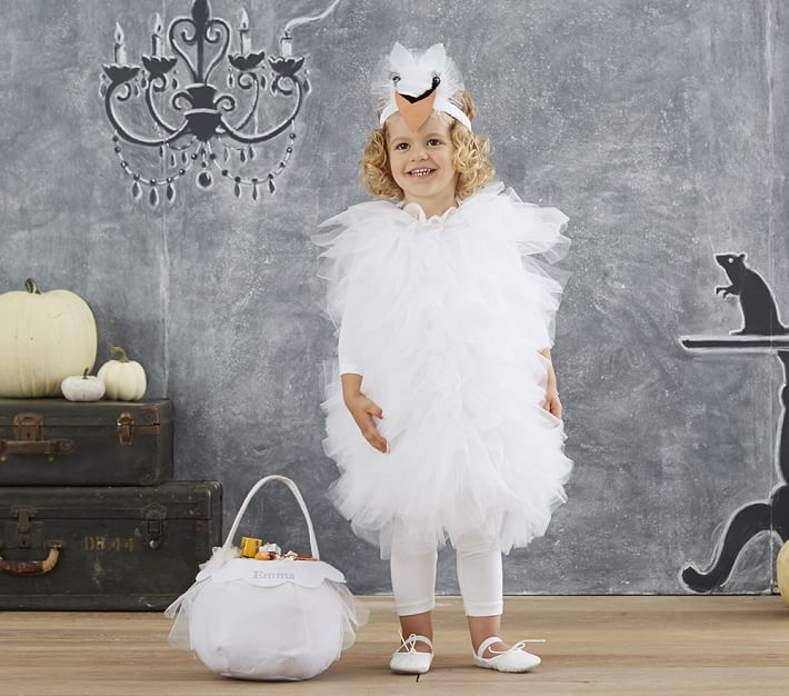 Kids Swan Halloween Costume | Pottery Barn Kids