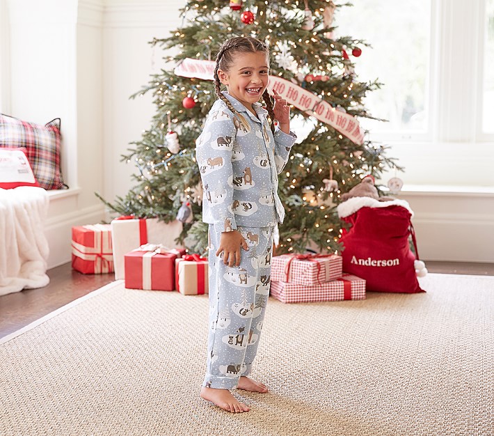 Winter Bear Flannel Pajama