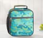 Mackenzie Teal Stripe Camo Lunch Box