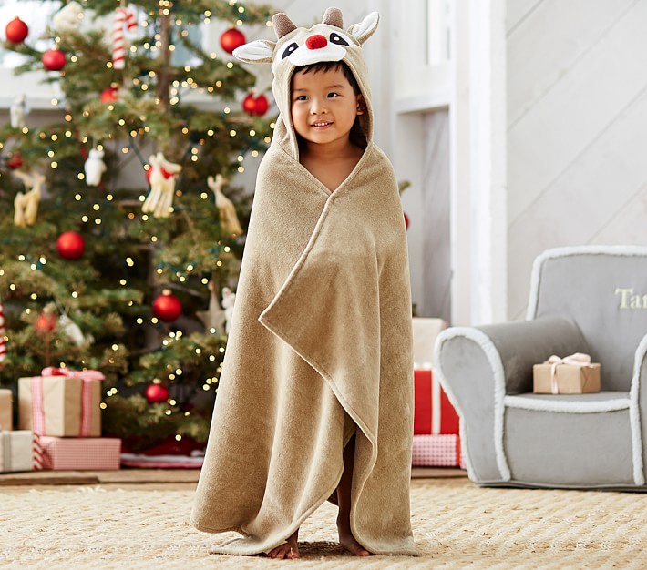 Rudolph the Red-Nosed Reindeer&#0174; Kid Hooded Towel