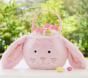 Pink Bunny Puffy Easter Bag