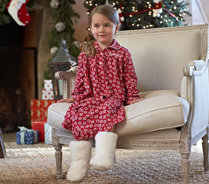Holiday Floral Nightgown