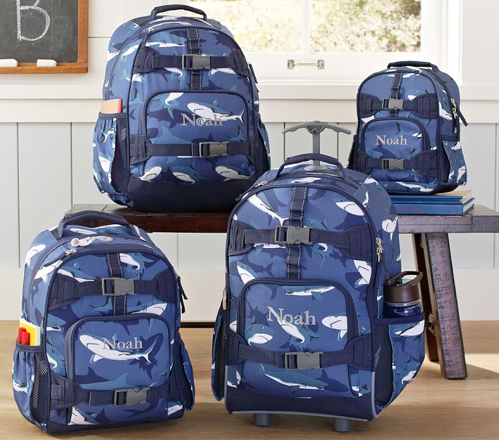 Mackenzie Blue Shark Backpacks