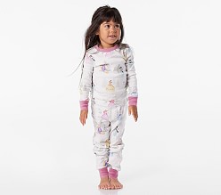 Disney Princess Holiday Organic Pajama Set