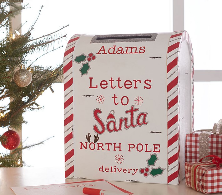 Letters To Santa Personalized Mailbox