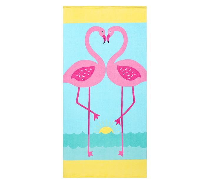 Classic Flamingo Kid Beach Towel
