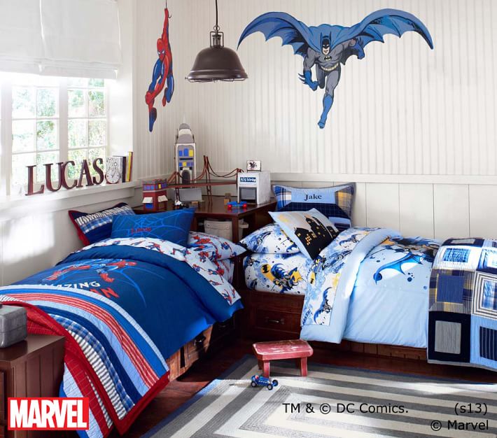 Pottery barn 2024 spiderman sheets