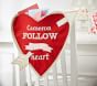 Valentine&#39;s Day Follow Your Heart Chairbacker
