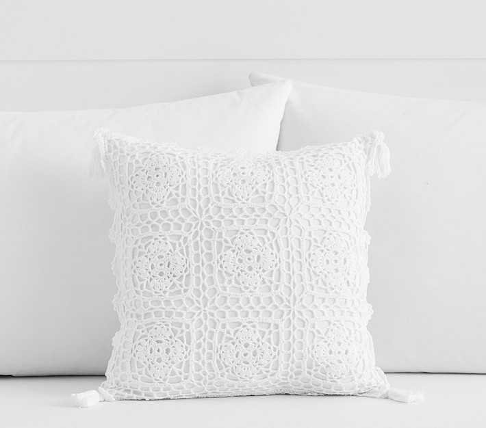 Crochet Tassel Pillow