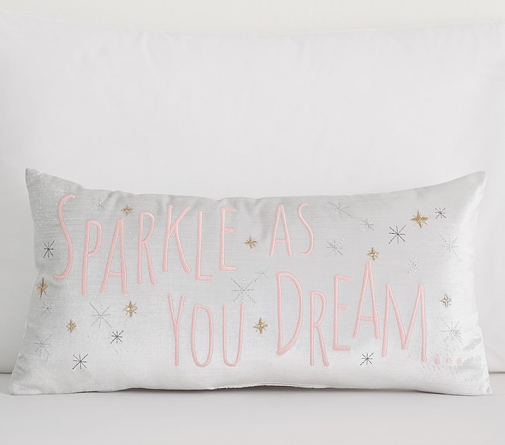 Sparkle As You Dream Pillow