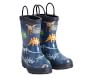 Hatley Little Dinos Boys Blue Rain Boots