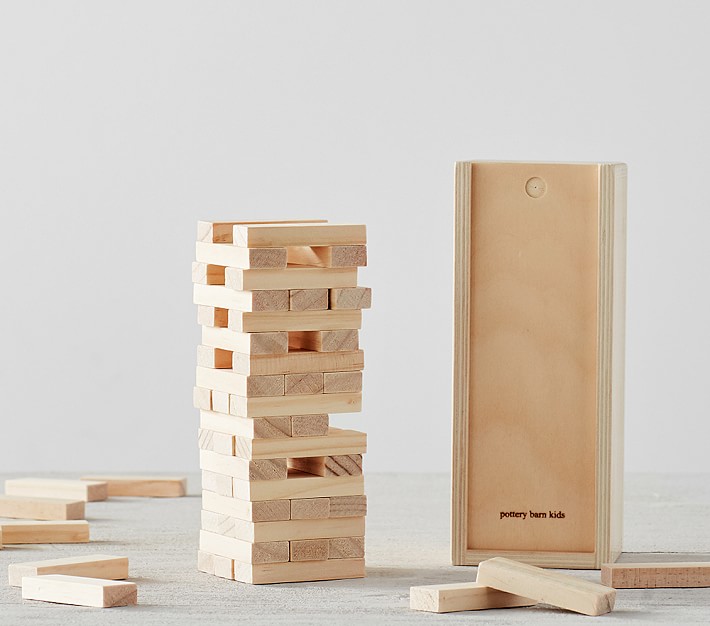 Wooden Stacking Blocks Family Game