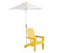 Bright Yellow Adirondack Chair