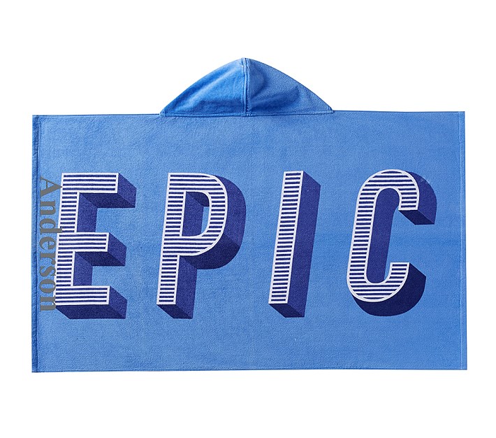 Epic Kid Beach Hooded Towel