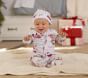 Santa's Sleigh Nursery Pajama &amp; Hat Set