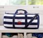 Fairfax Navy/White Stripe Duffle  Bag