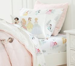 Disney Princess Holiday Organic Sheet Set & Pillowcases